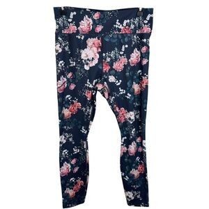 Duluth Trading Co NoGA Sculpting Legging sz 1X floral